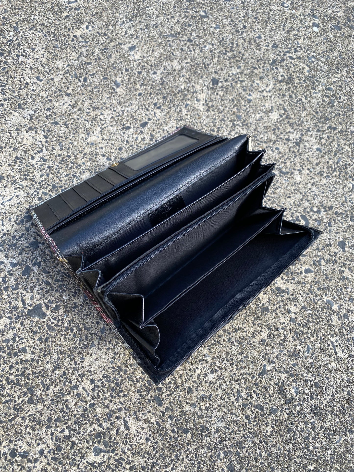 * Vivienne Westwood Tartan Orb Wallet