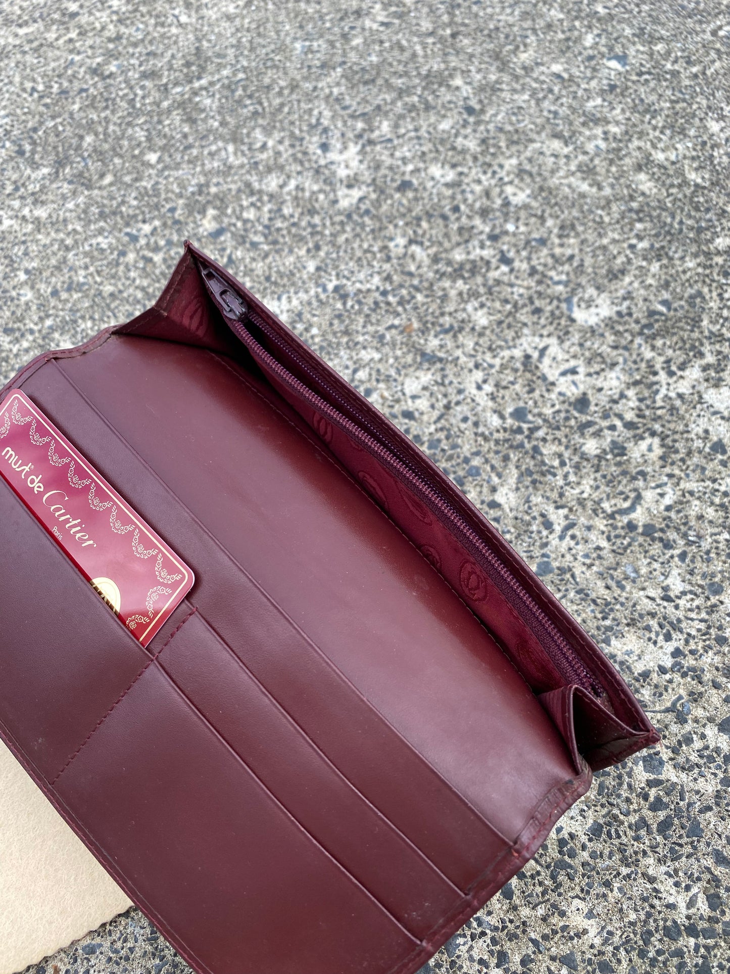 Cartier Long Billing Wallet