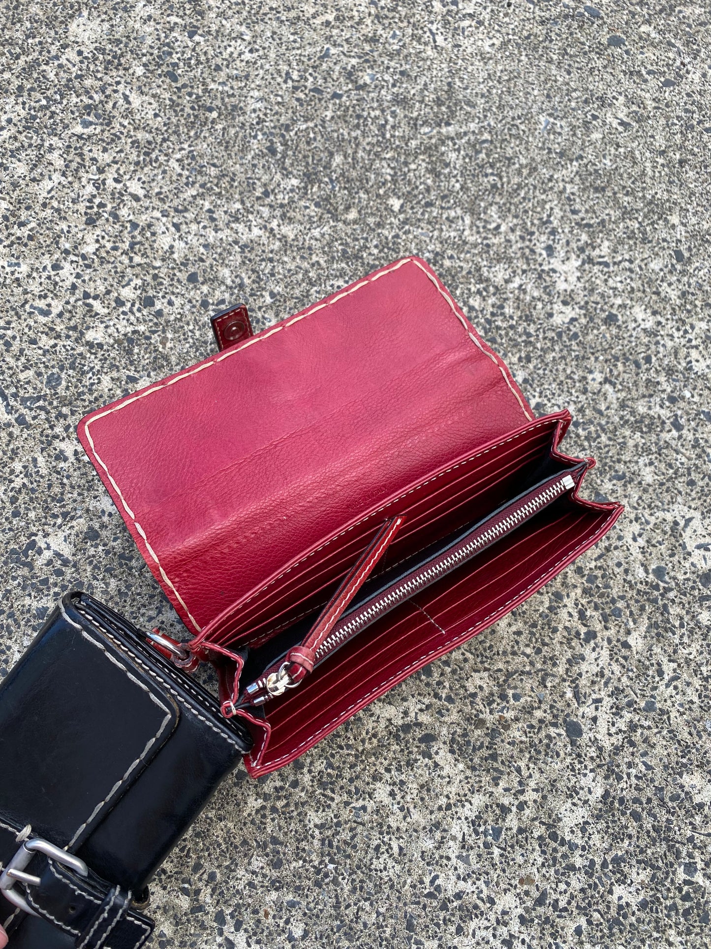 Chloe Red Cactus Style Long Wallet