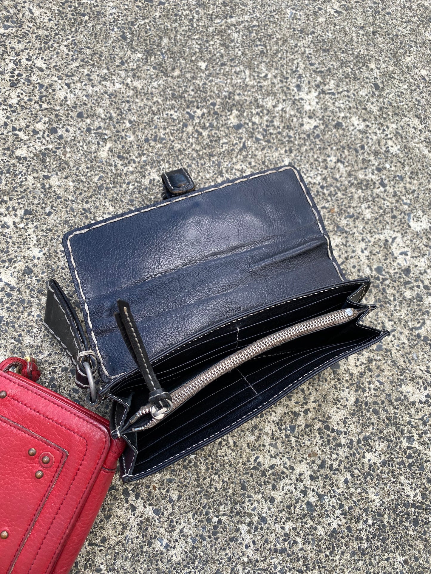 Chloe Black Cactus Style Long Wallet