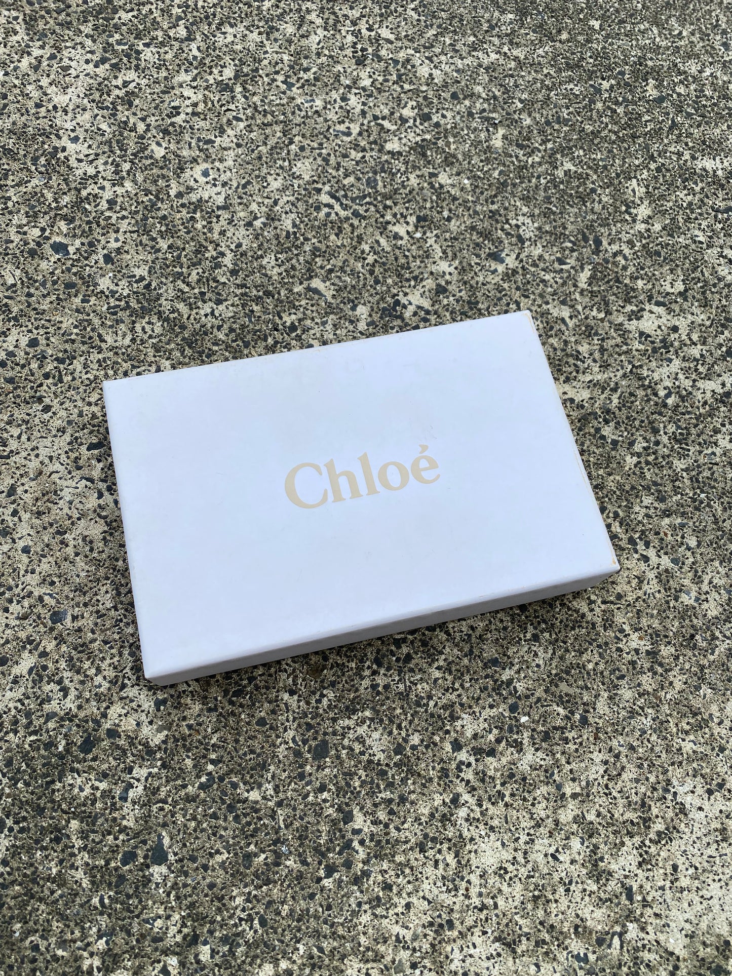 Chloe Paddington Long Wallet Leather Brown Gold (Rare)