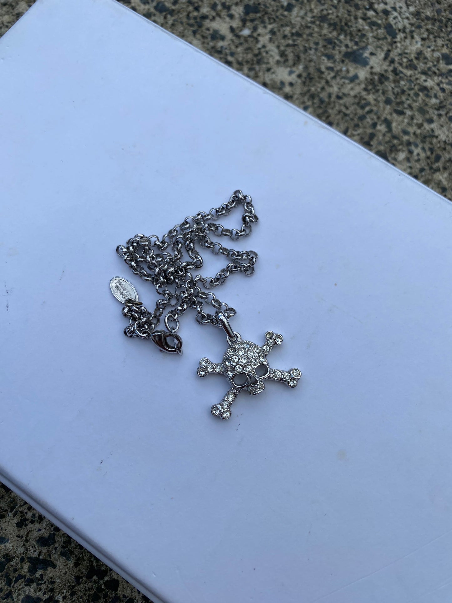 Vivienne Westwood Skull Pendant Chain