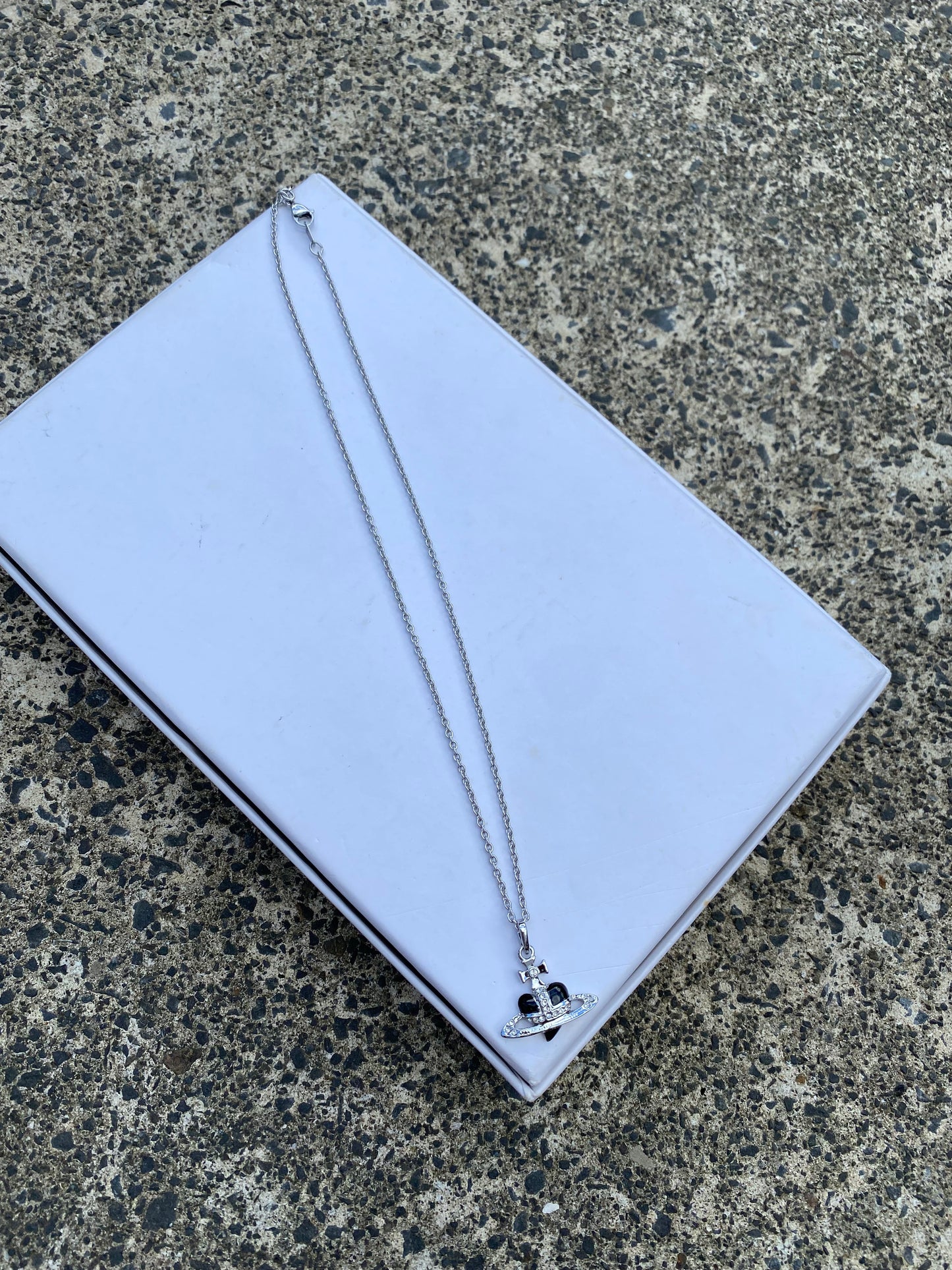 Vivienne Westwood Black Heart Chain