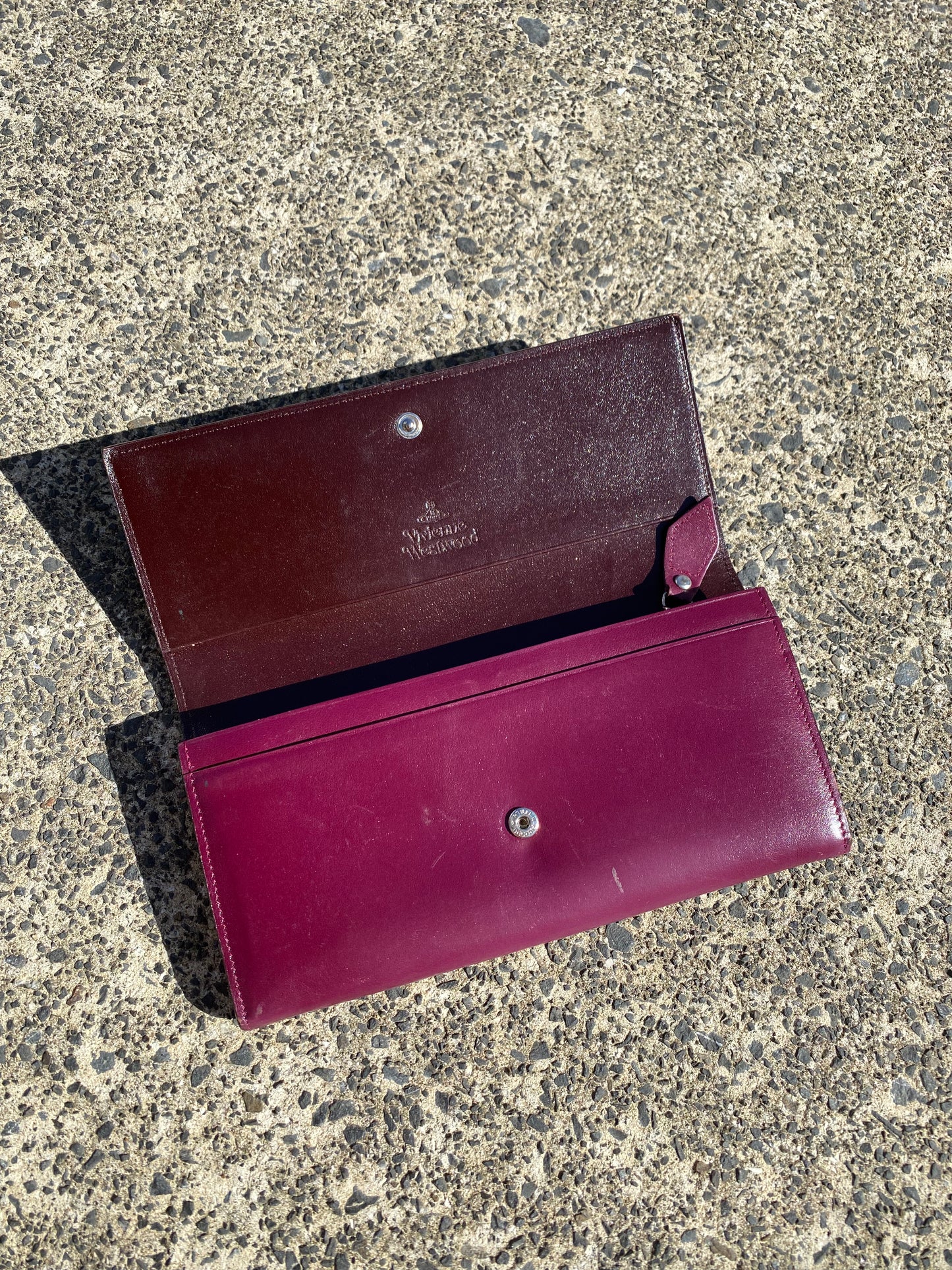 Vivienne Westwood Purple Wallet