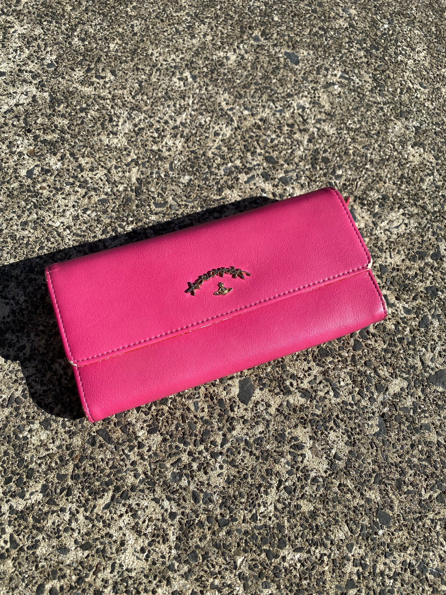 Vivienne Westwood Pink  Anglomania Collab Wallet