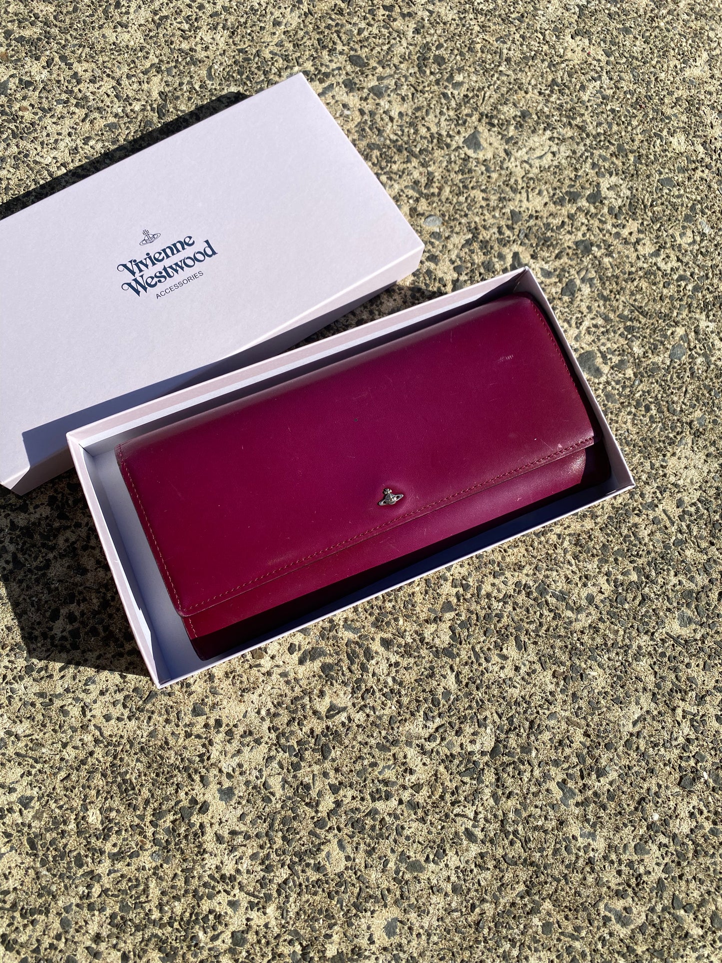 Vivienne Westwood Purple Wallet