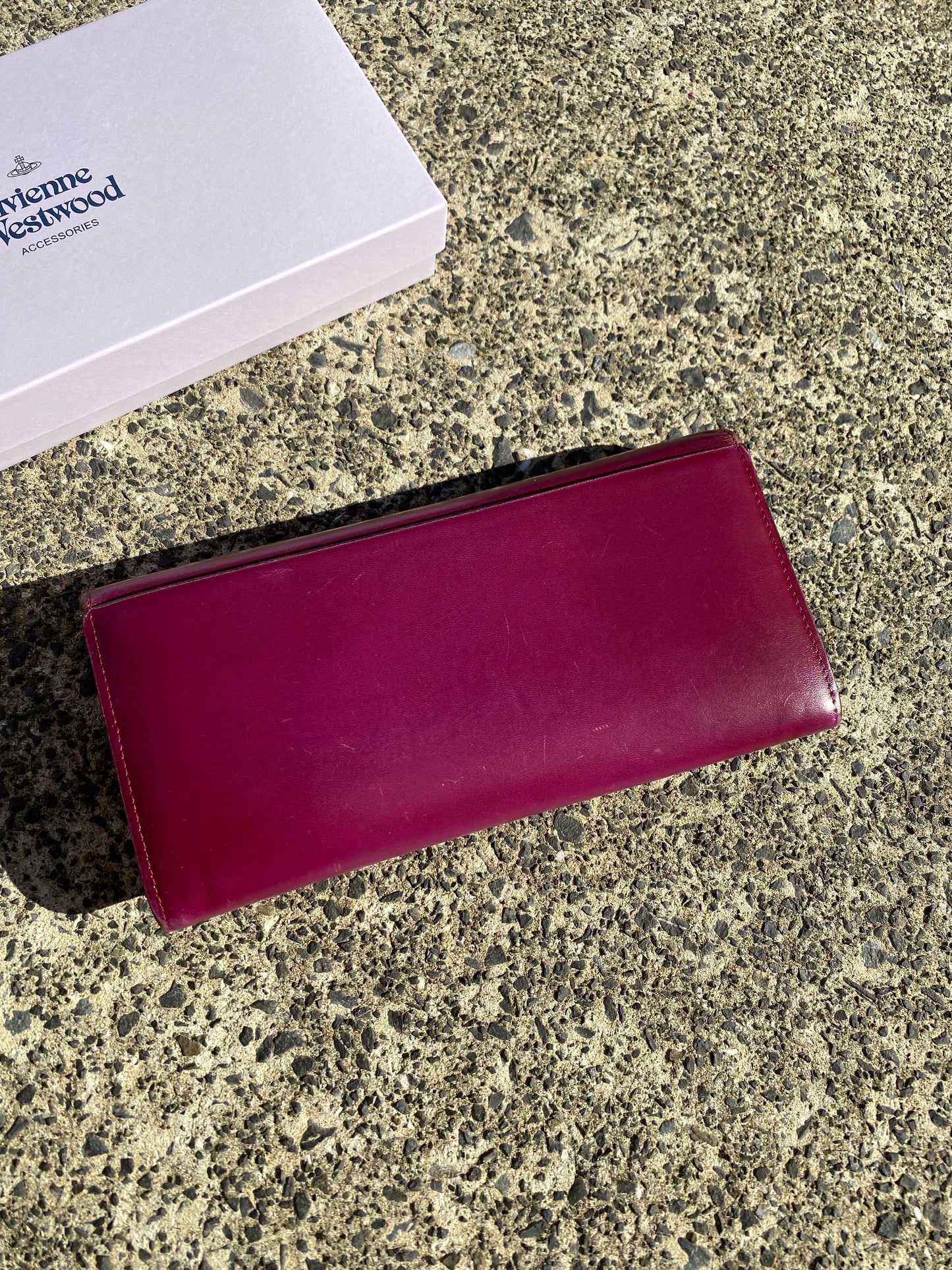 Vivienne Westwood Purple Wallet