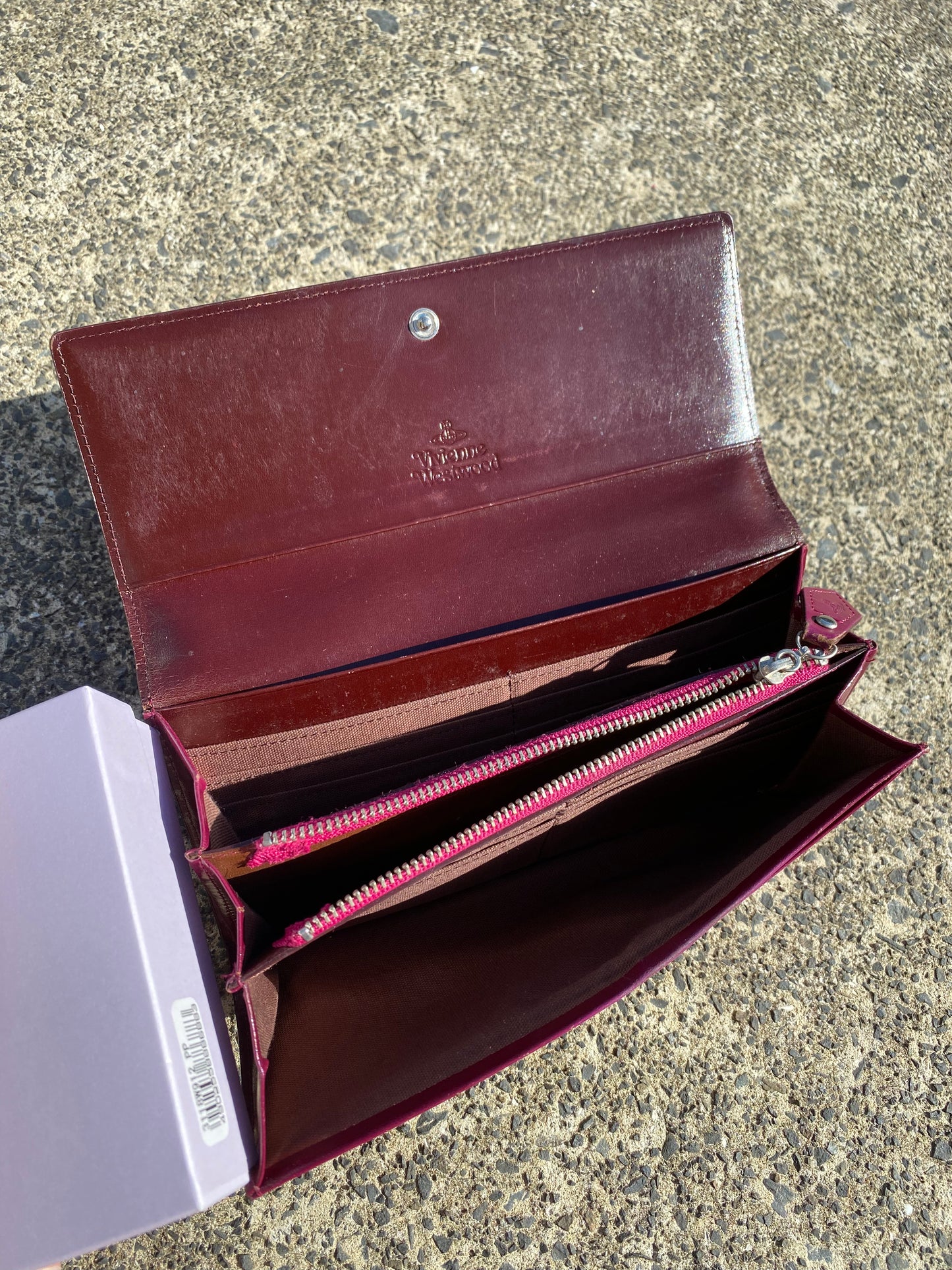 Vivienne Westwood Purple Wallet