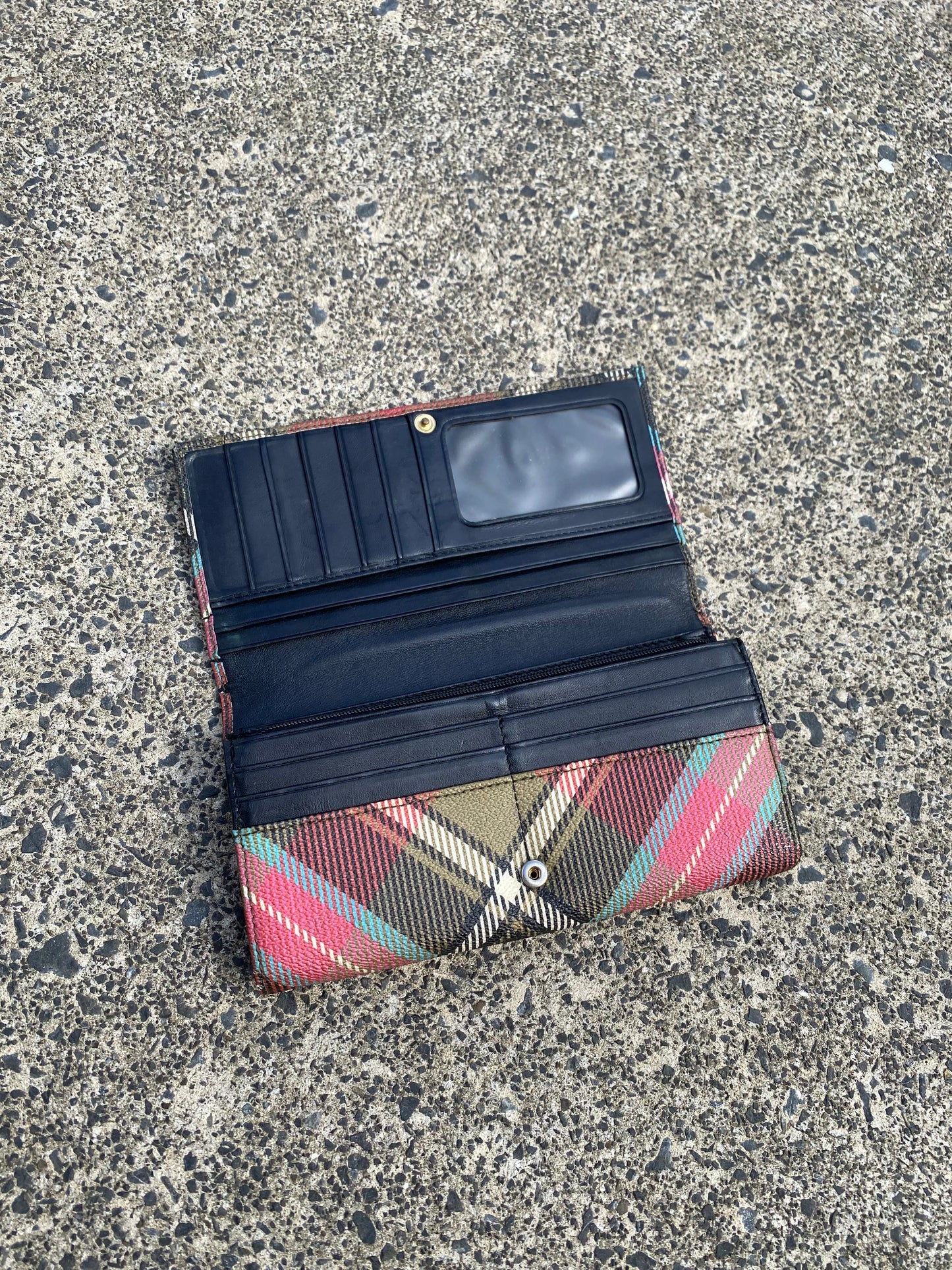 * Vivienne Westwood Bi Fold Multi Coloured Wallet