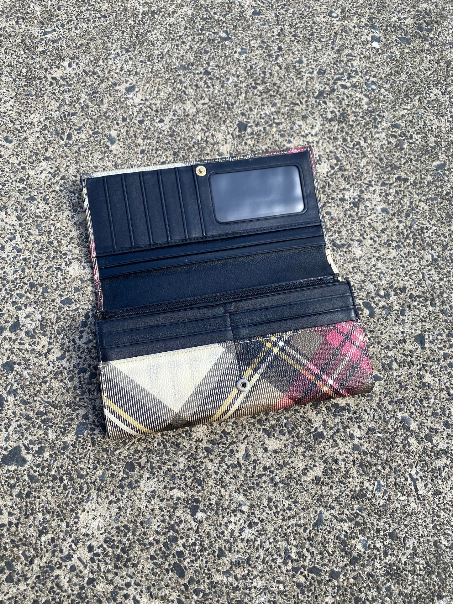 * Vivienne Westwood Tartan Orb Wallet