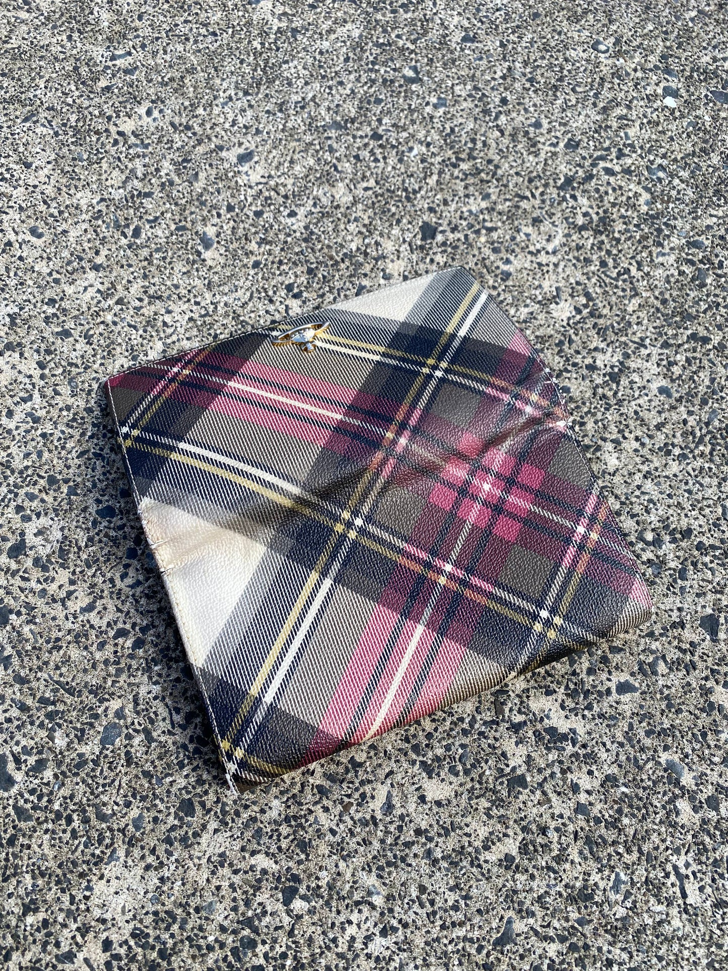 * Vivienne Westwood Tartan Orb Wallet