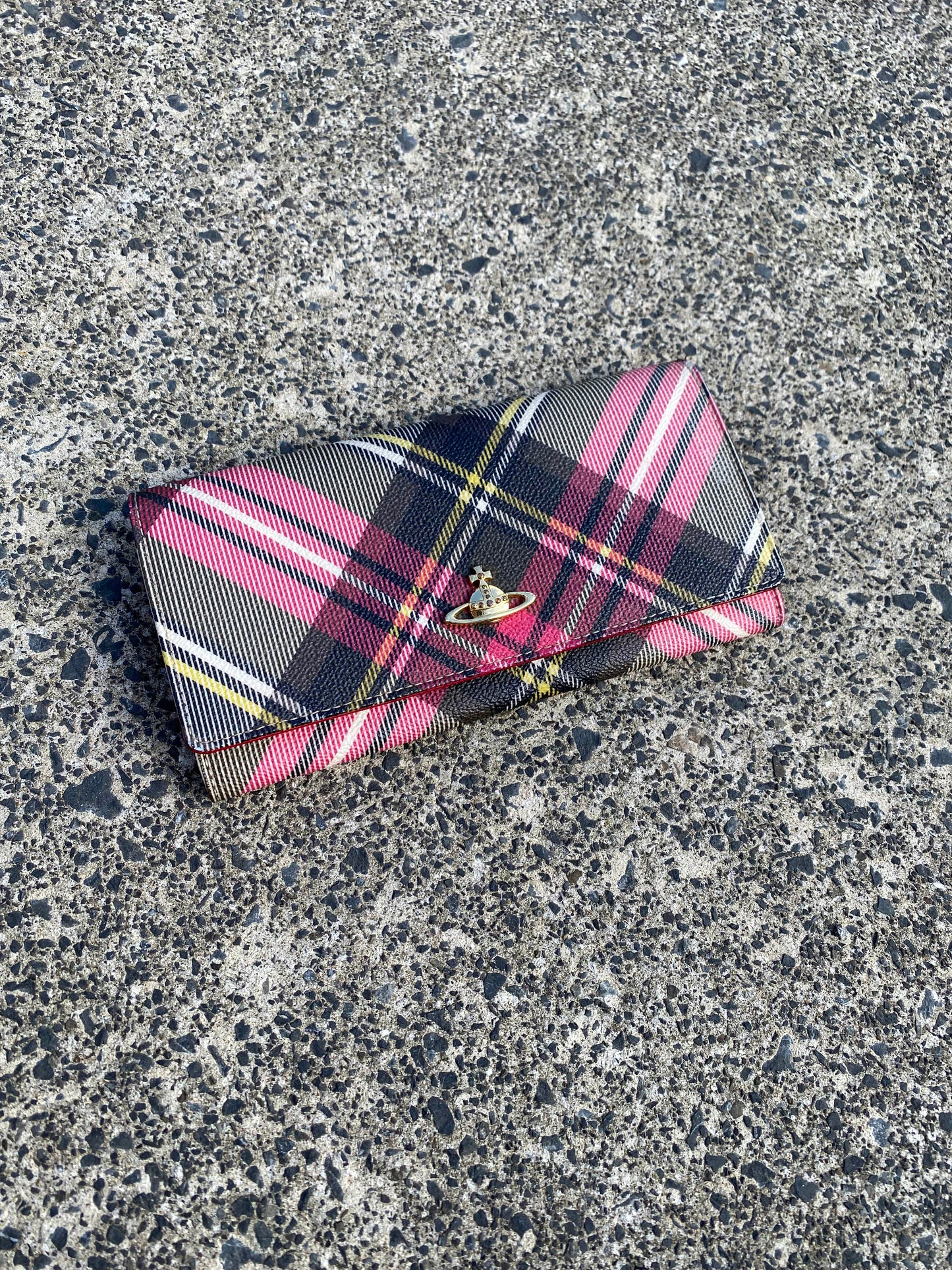 * Vivienne Westwood Multi Coloured Bi Fold Wallet