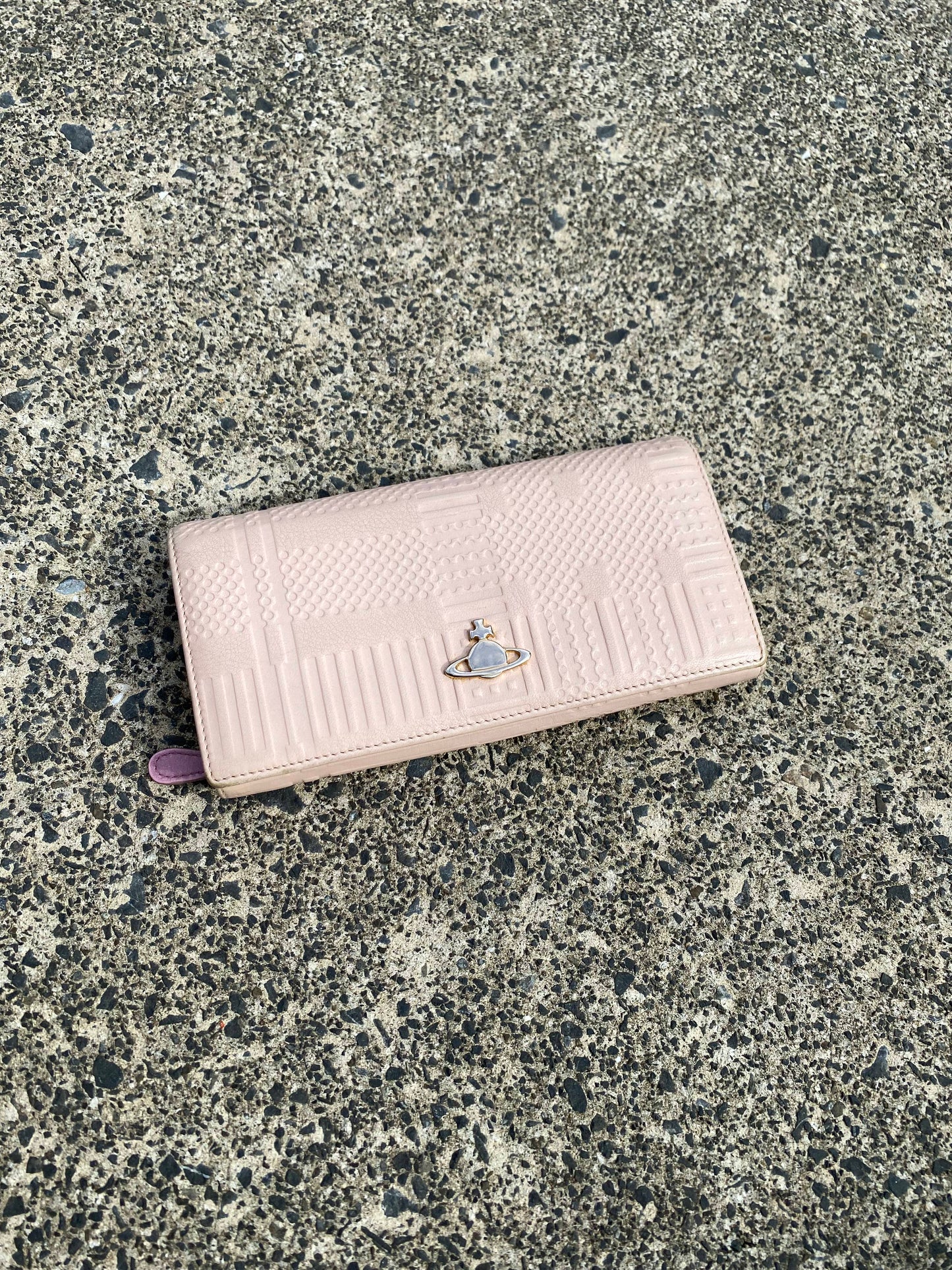 * Vivienne Westwood Bi Fold Pink Orb Wallet