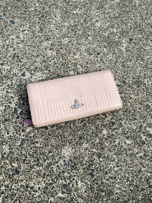 * Vivienne Westwood Bi Fold Pink Orb Wallet