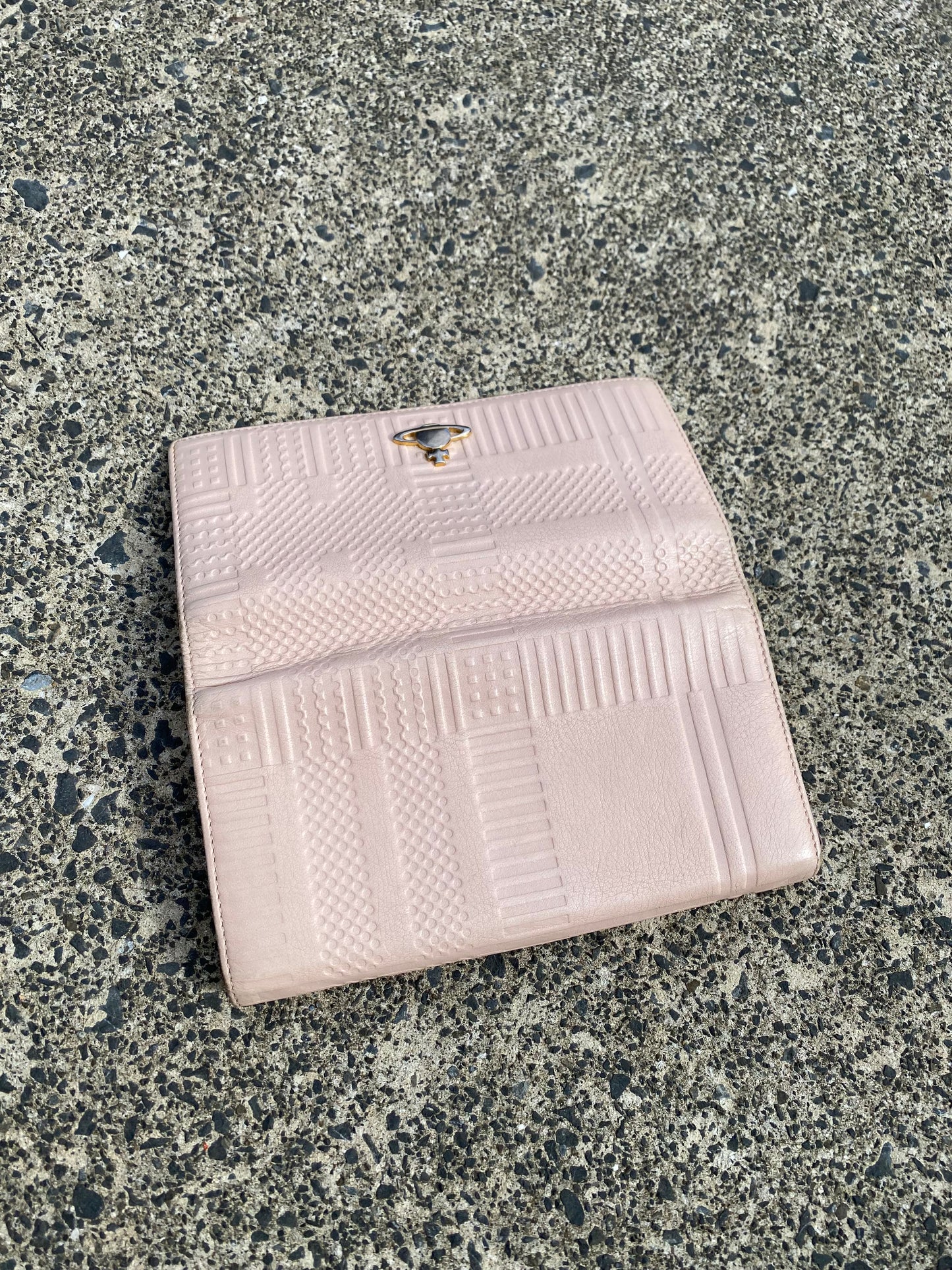 * Vivienne Westwood Bi Fold Pink Orb Wallet