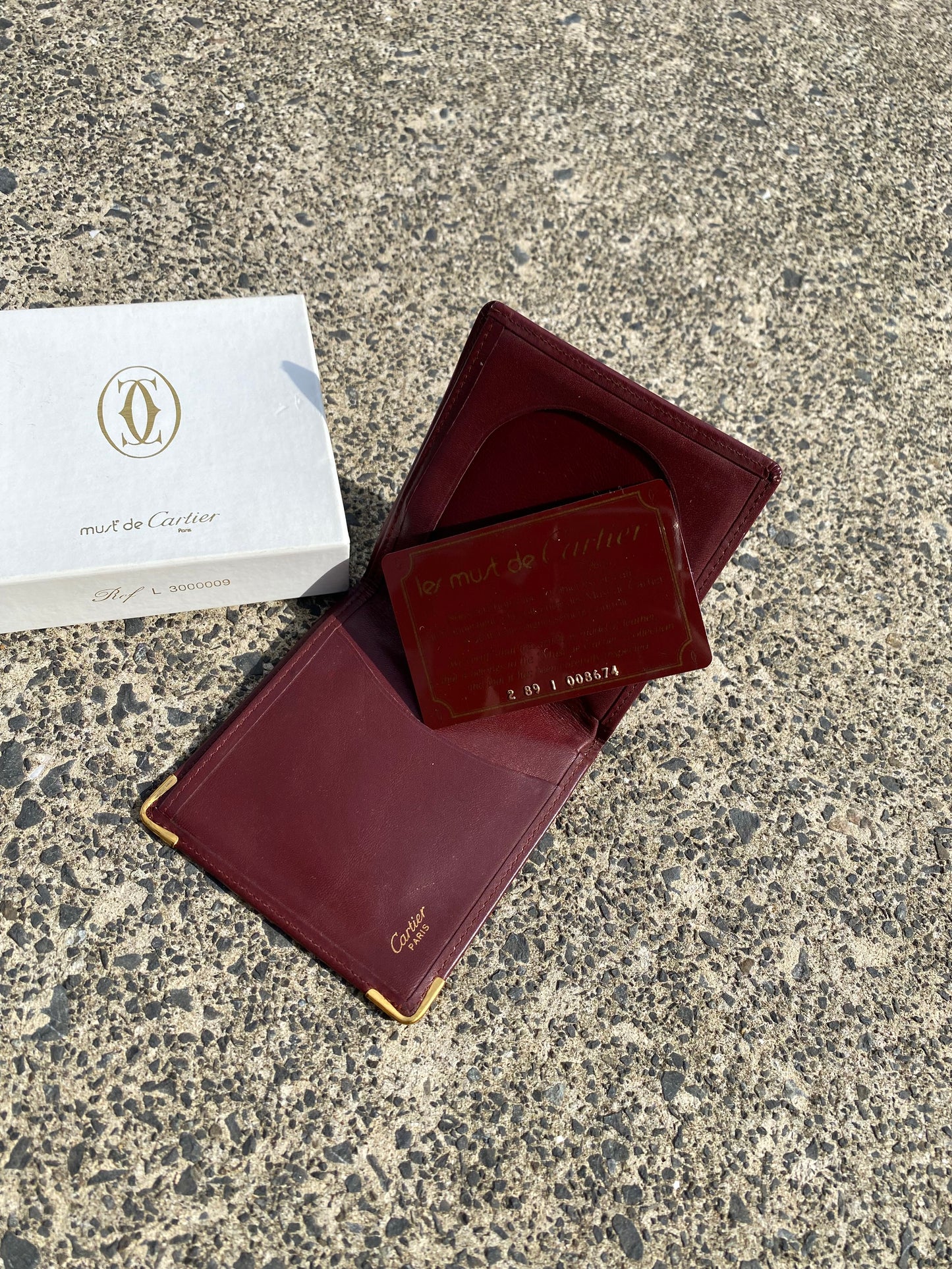 * Cartier Wallet Bi Fold
