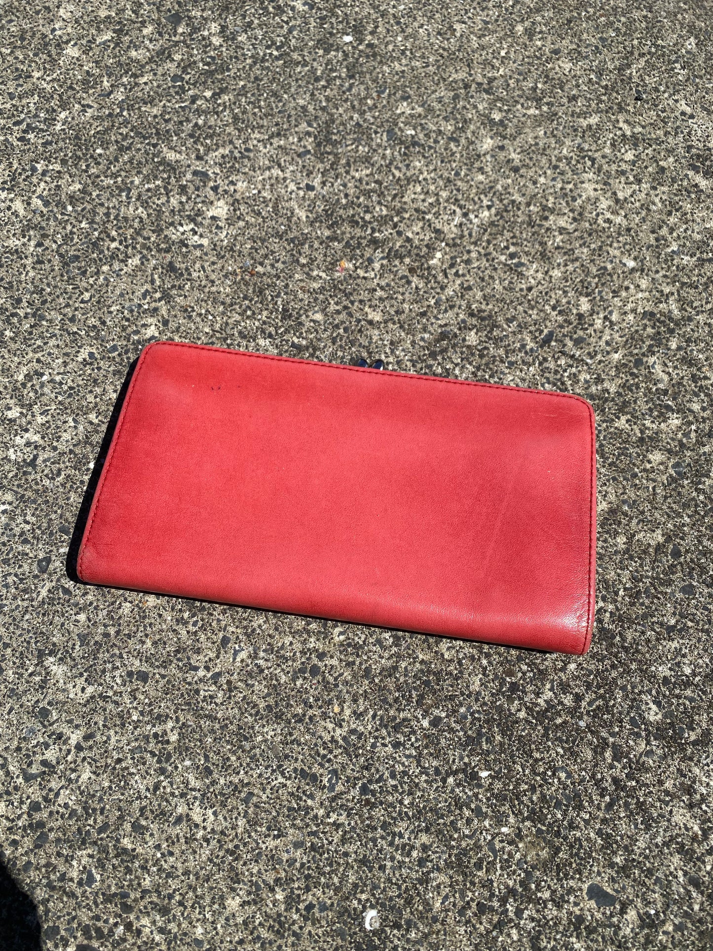 Vivienne Westwood Slim Red Wallet