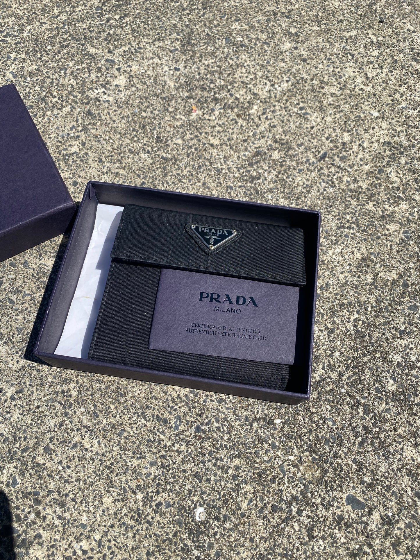 Prada Tri Fold Wallet