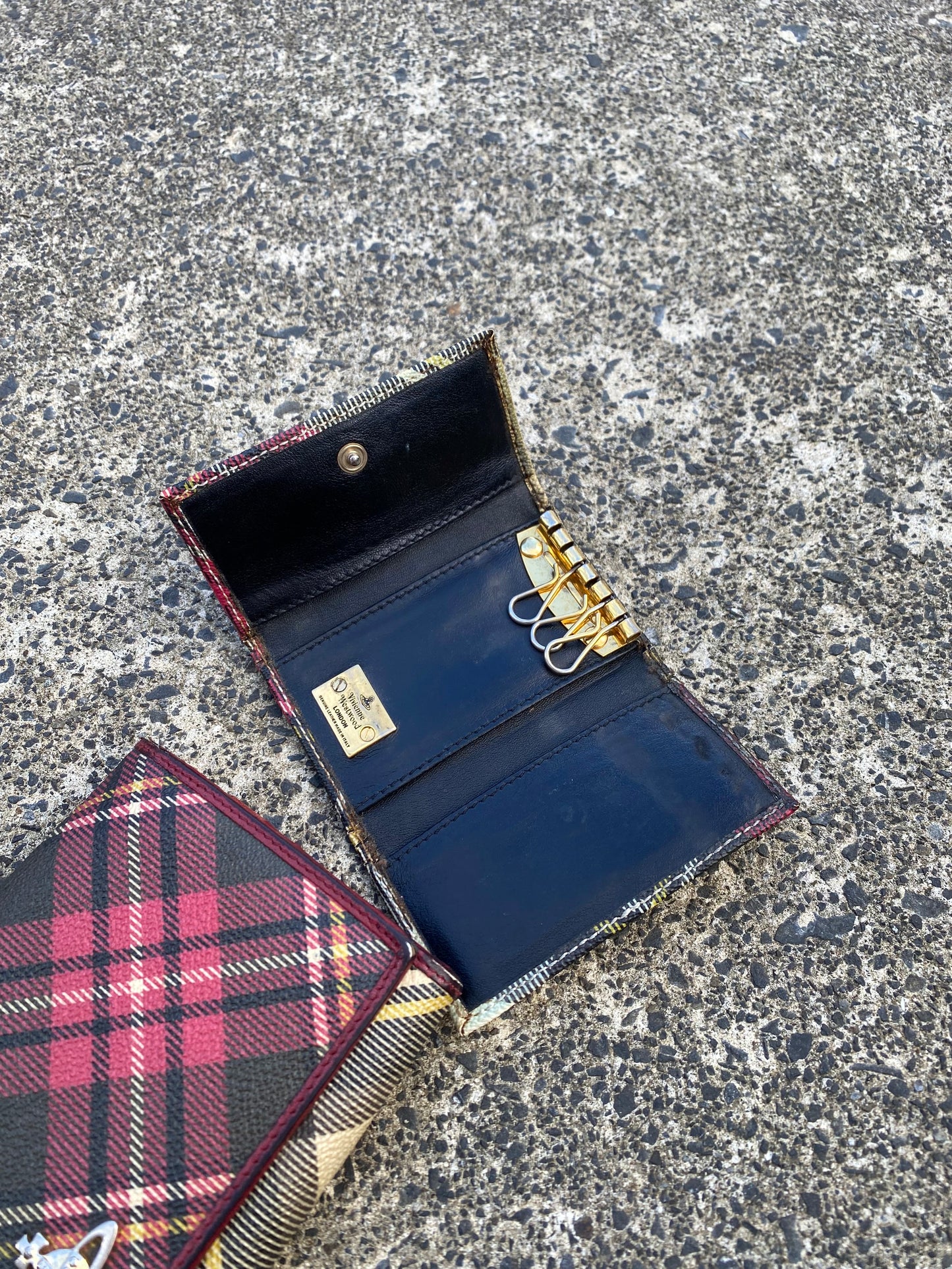 Vivienne Westwood Mini Tartan Key Holder
