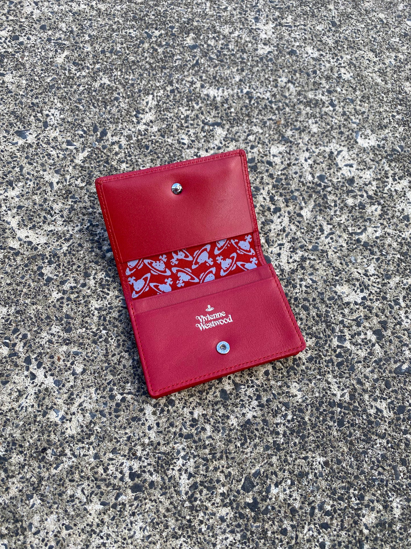 Vivienne Westwood Red Mini Wallet