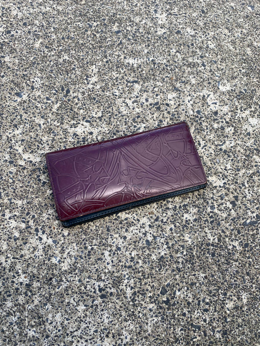 Vivienne Westwood Purple Orb Long Wallet