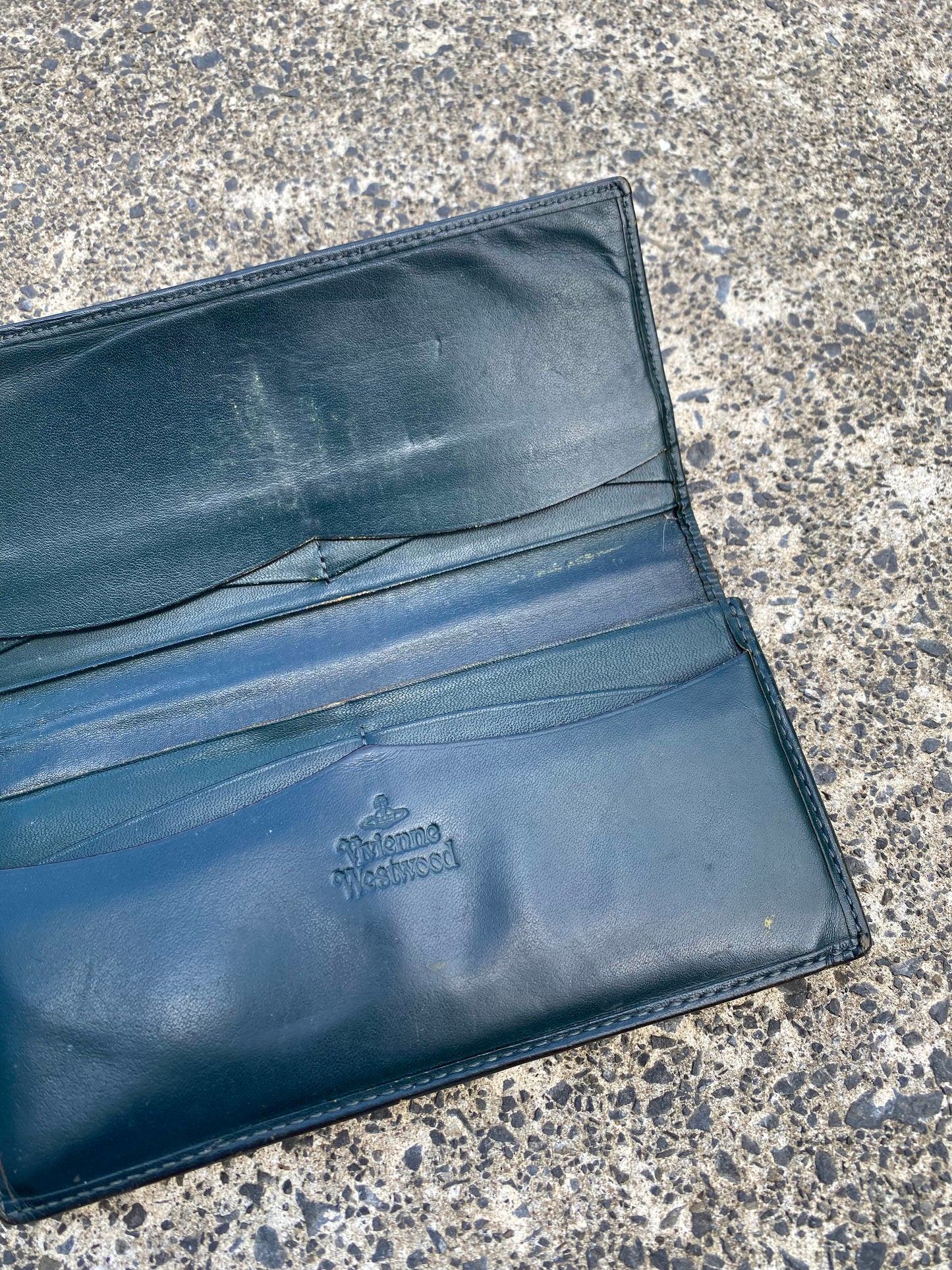 Vivienne Westwood Purple Orb Long Wallet