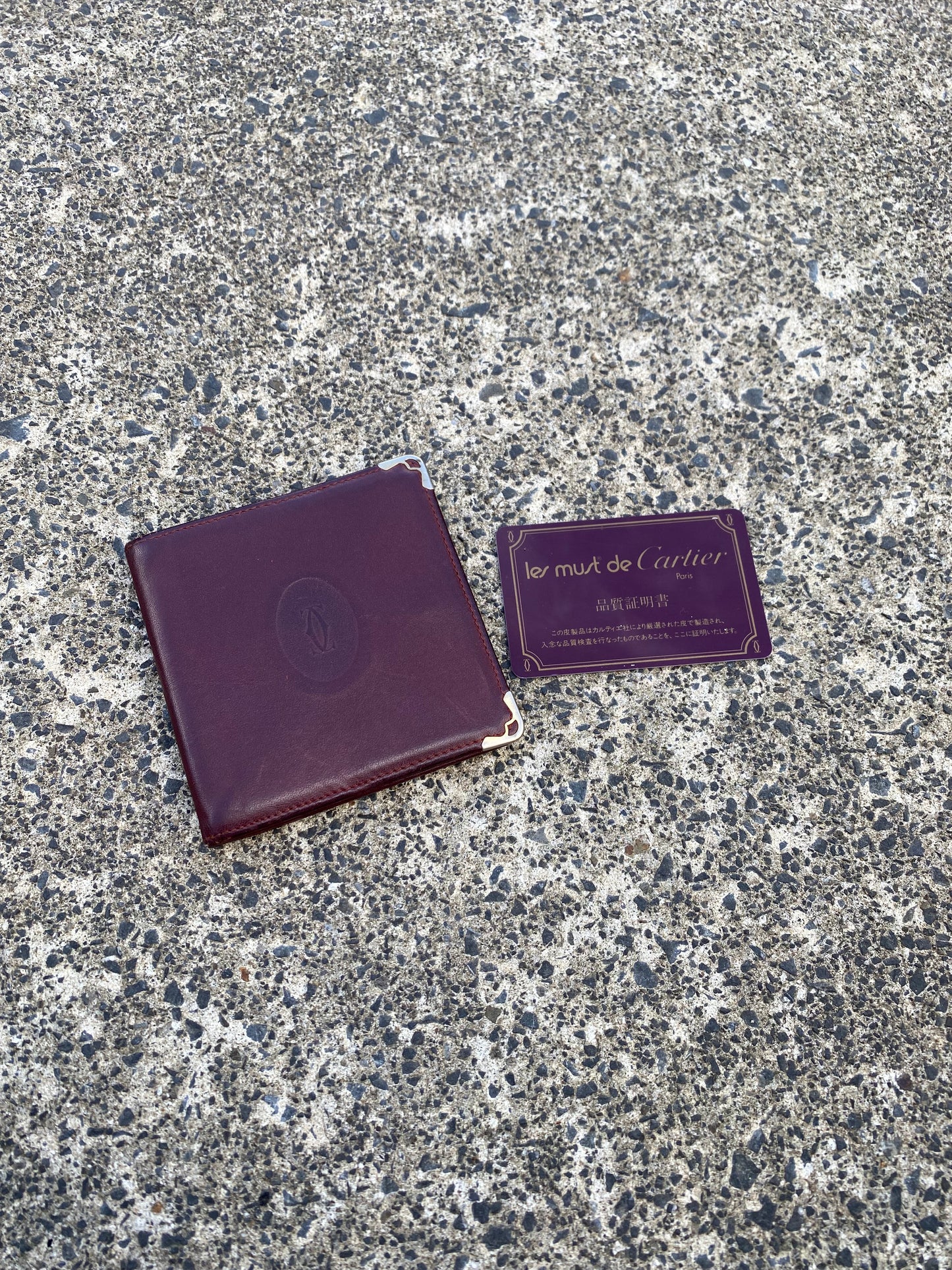 Cartier Bi Fold Wallet