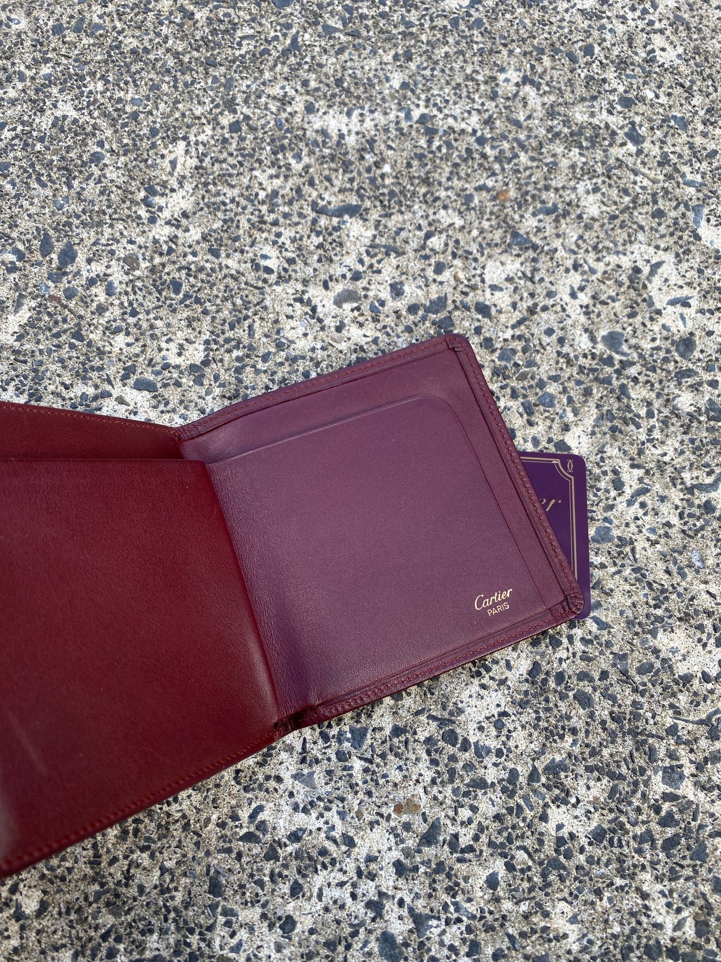 Cartier Bi Fold Wallet