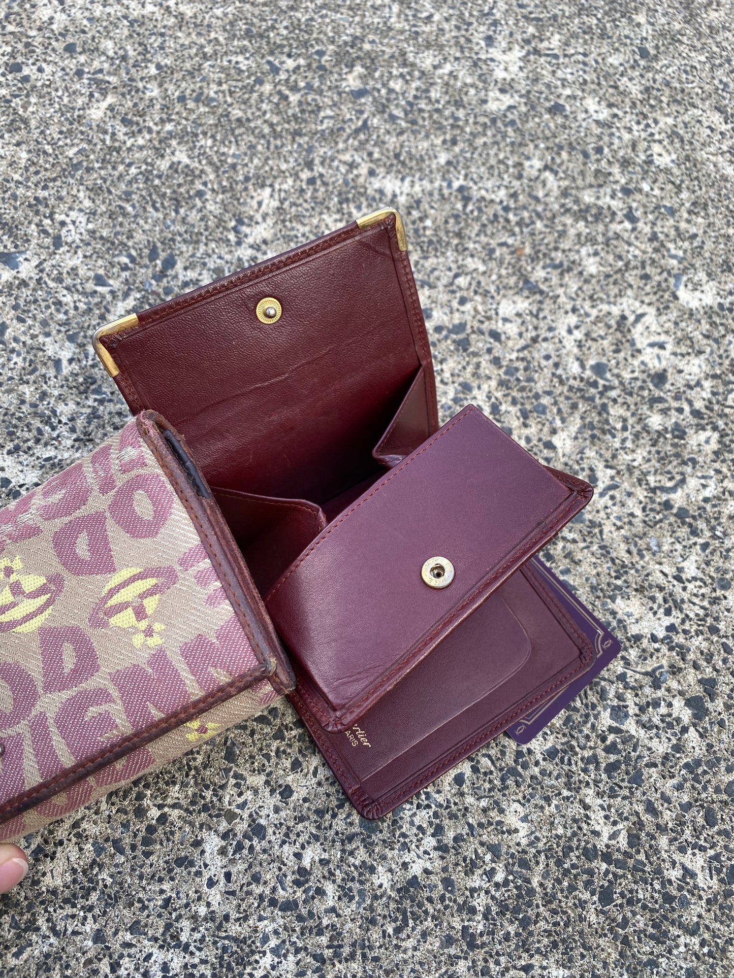 Cartier Bi Fold Wallet