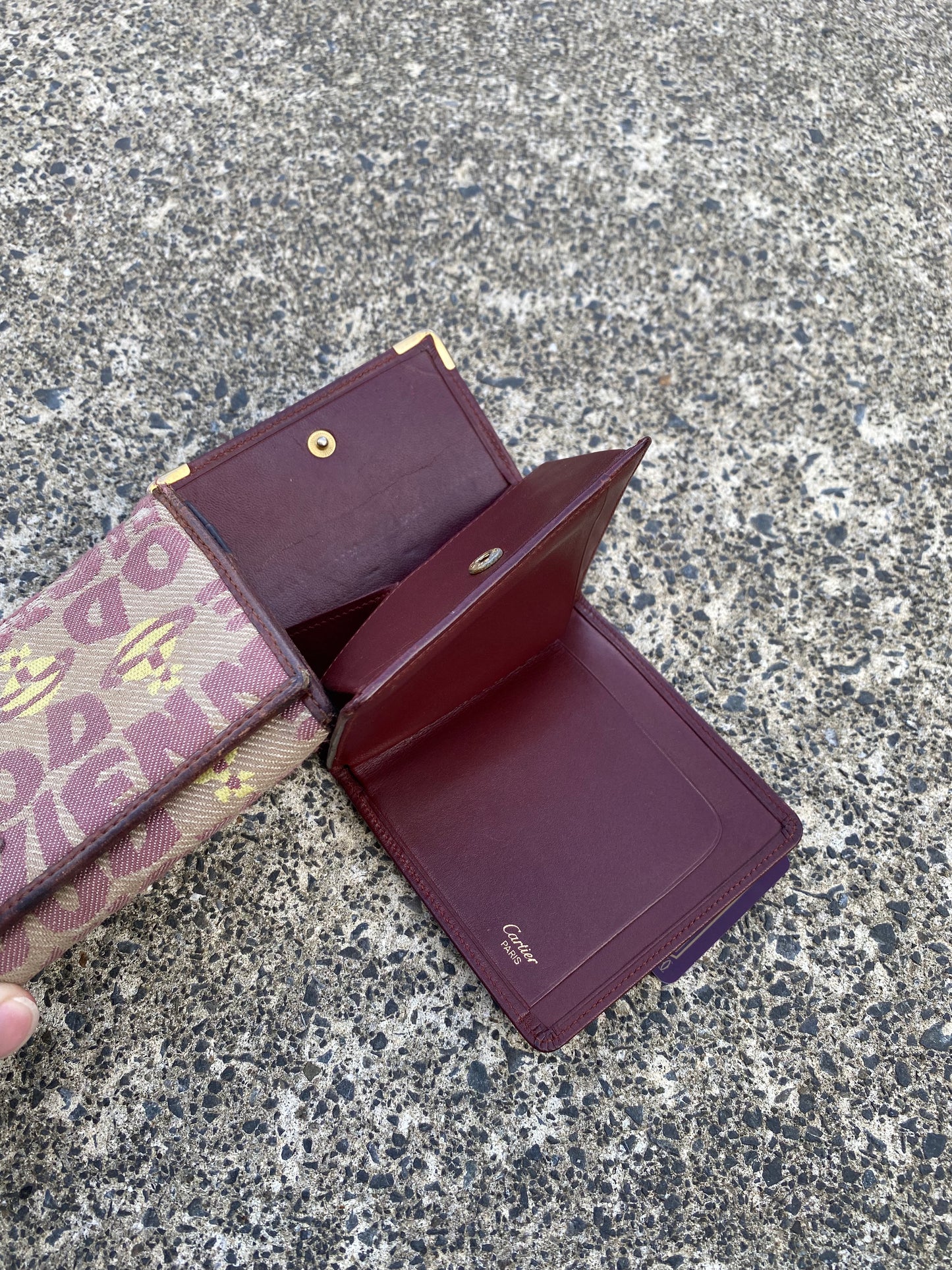 Cartier Bi Fold Wallet