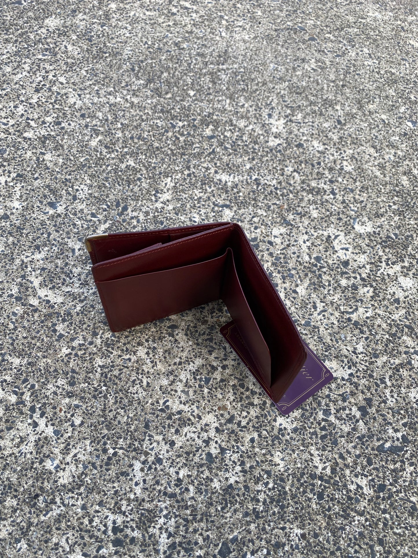 Cartier Bi Fold Wallet