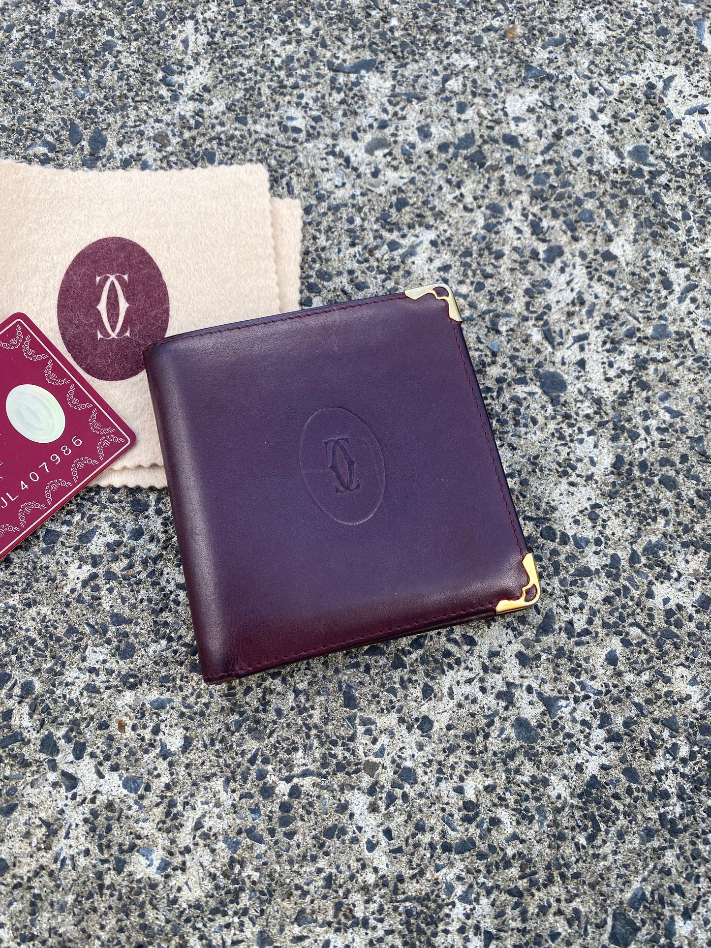 Cartier Bi Fold Wallet