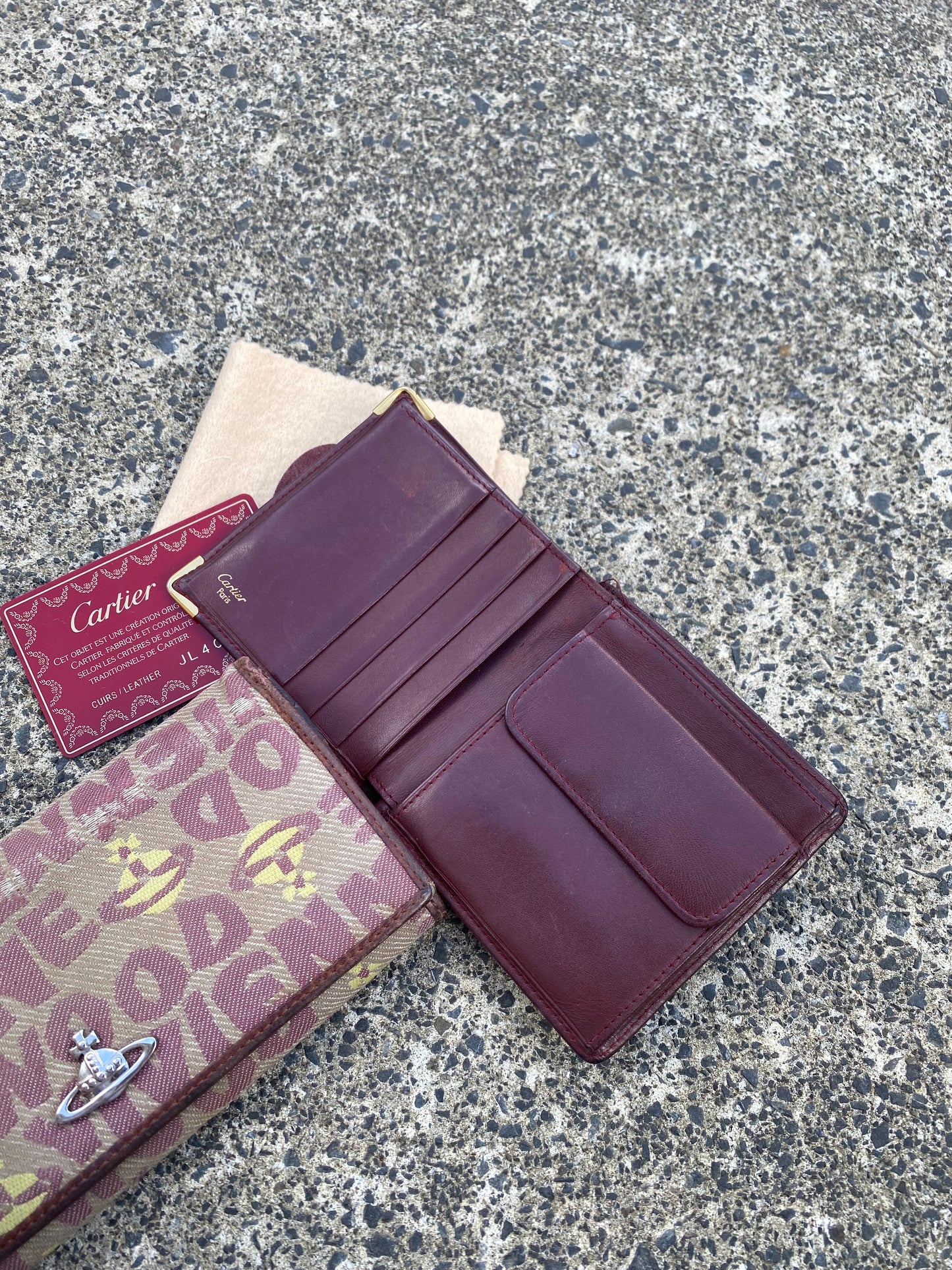 Cartier Bi Fold Wallet