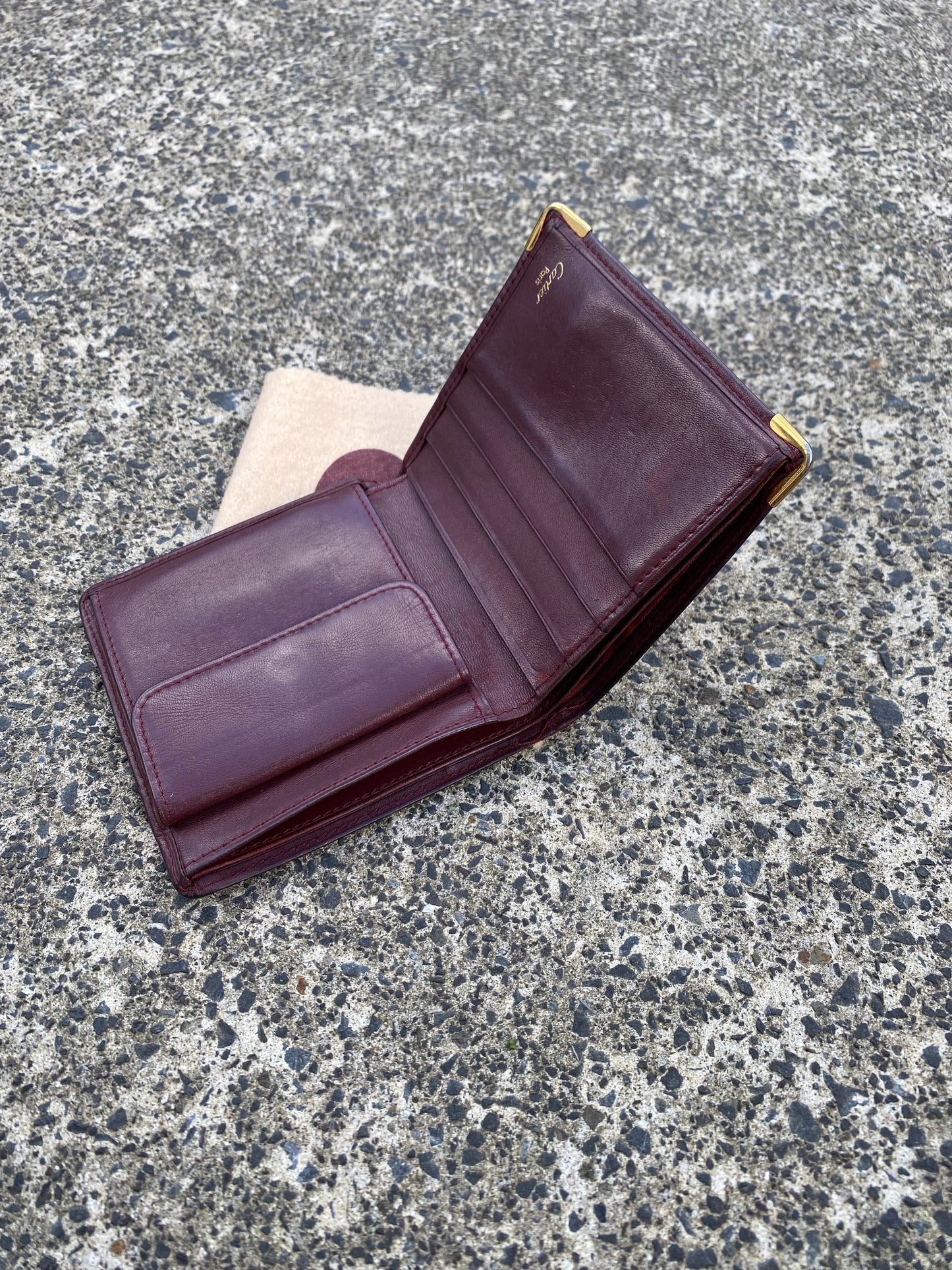 Cartier Bi Fold Wallet