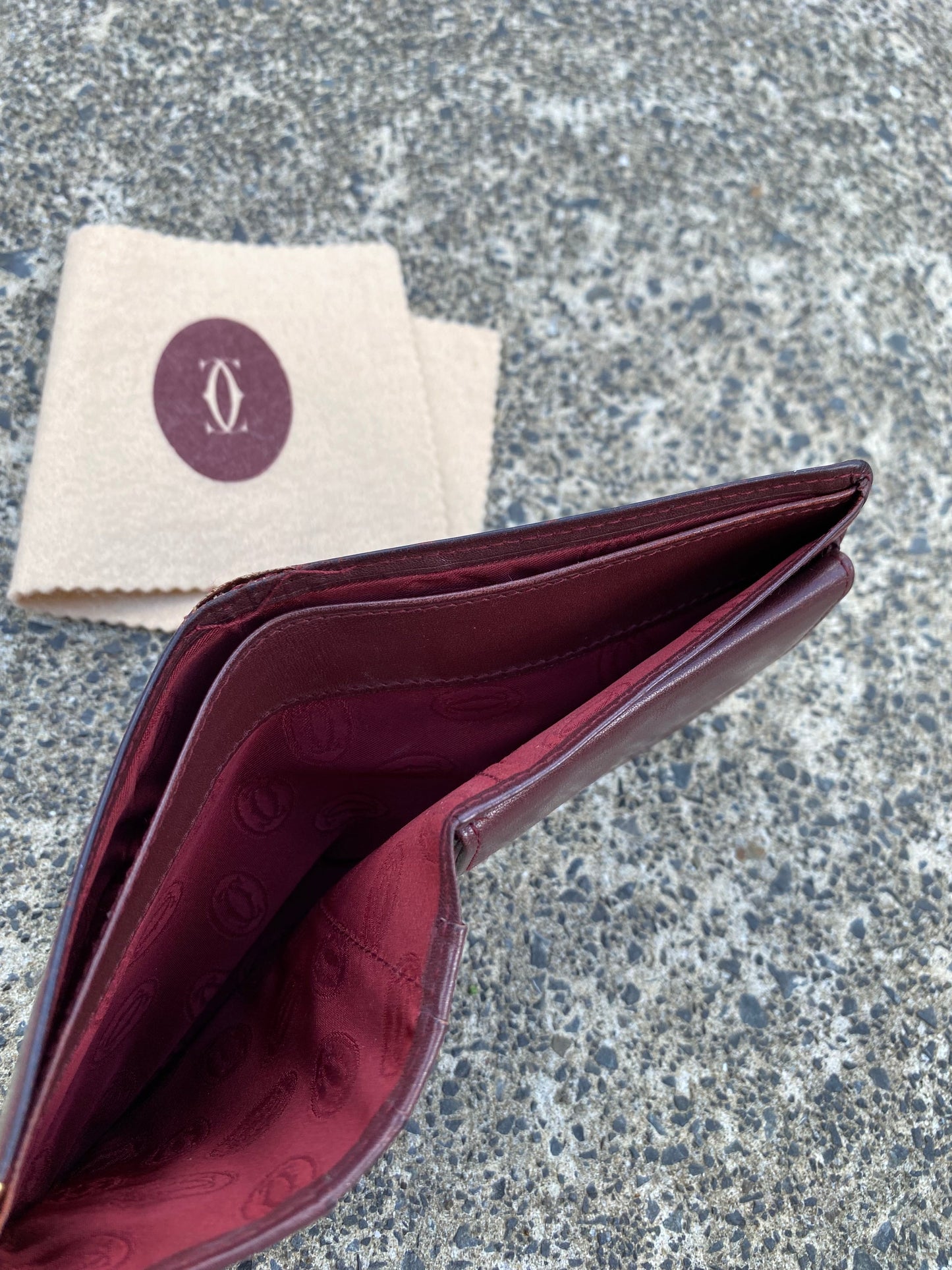 Cartier Bi Fold Wallet