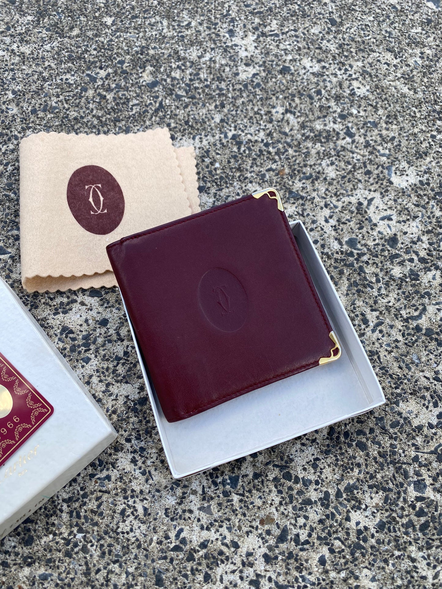 Cartier Bi Fold Wallet