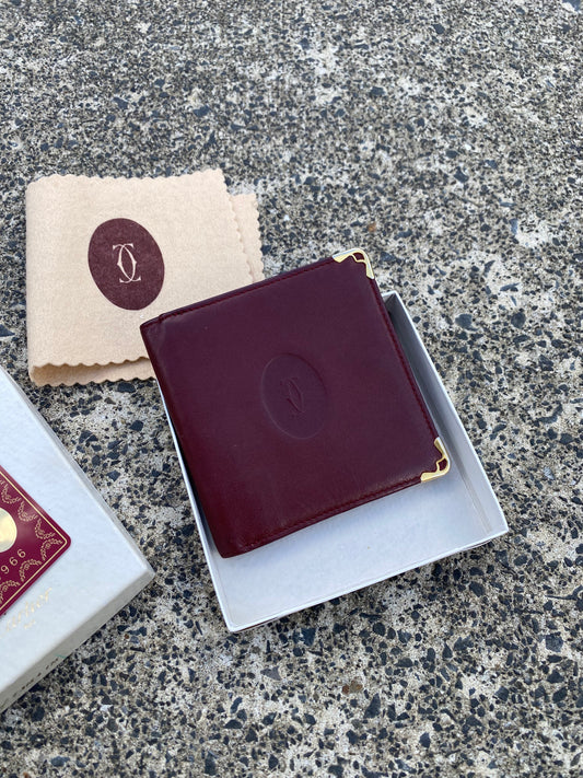 Cartier Bi Fold Wallet