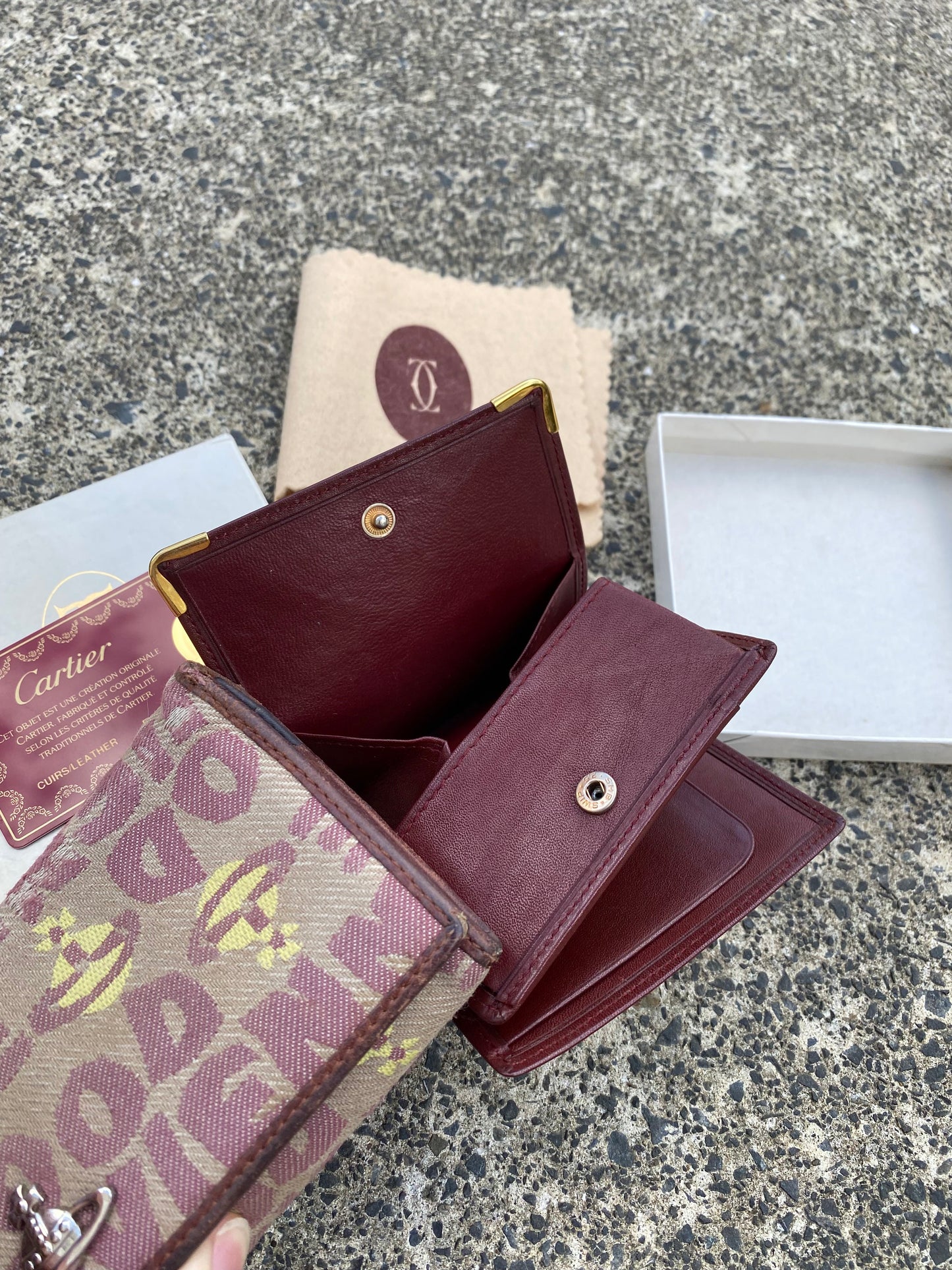 Cartier Bi Fold Wallet