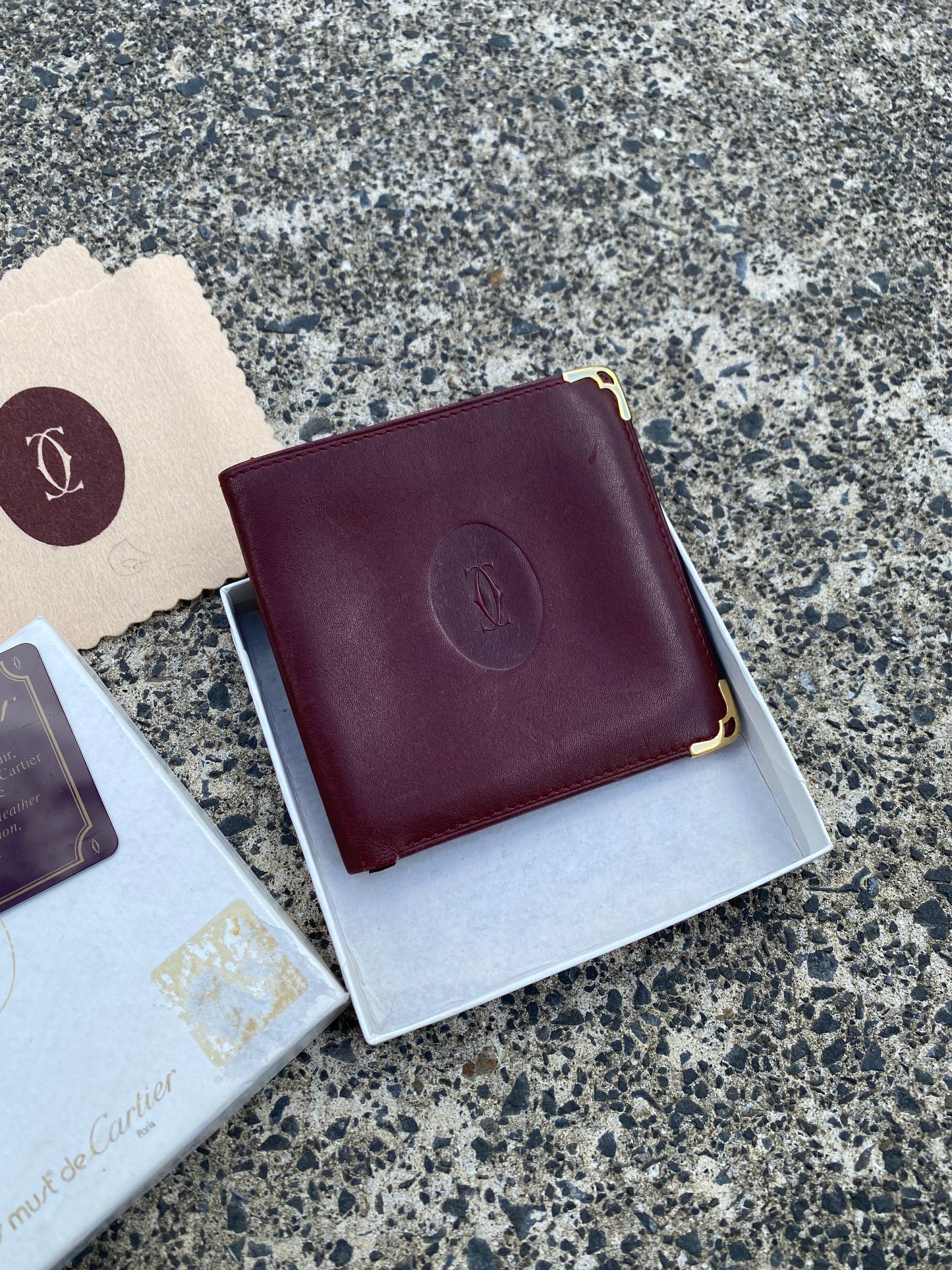 Cartier Bi Fold Wallet