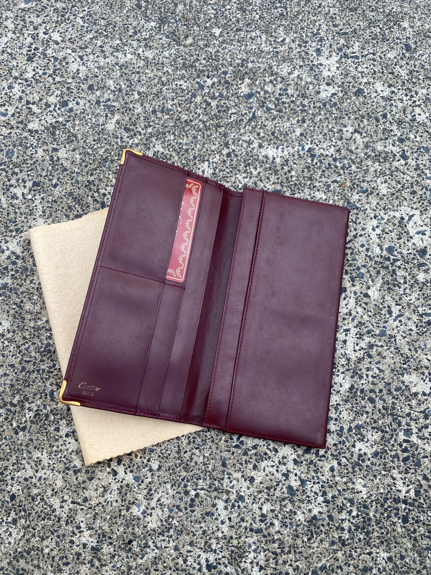 Cartier Long Billing Wallet