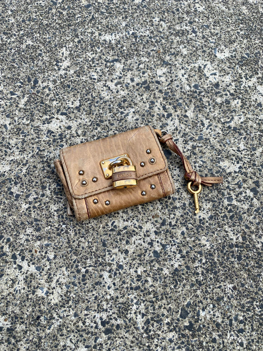 Chloe Gold Paddington Coin Wallet