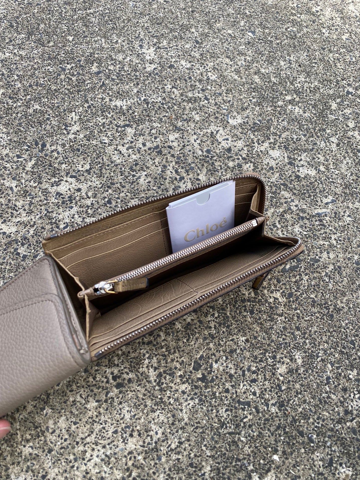 Chloe Paddington Light Brown Wallet