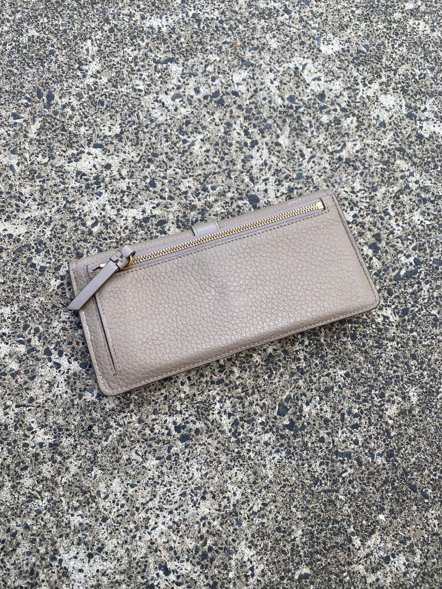 Chloe Paddington Grey Long Wallet