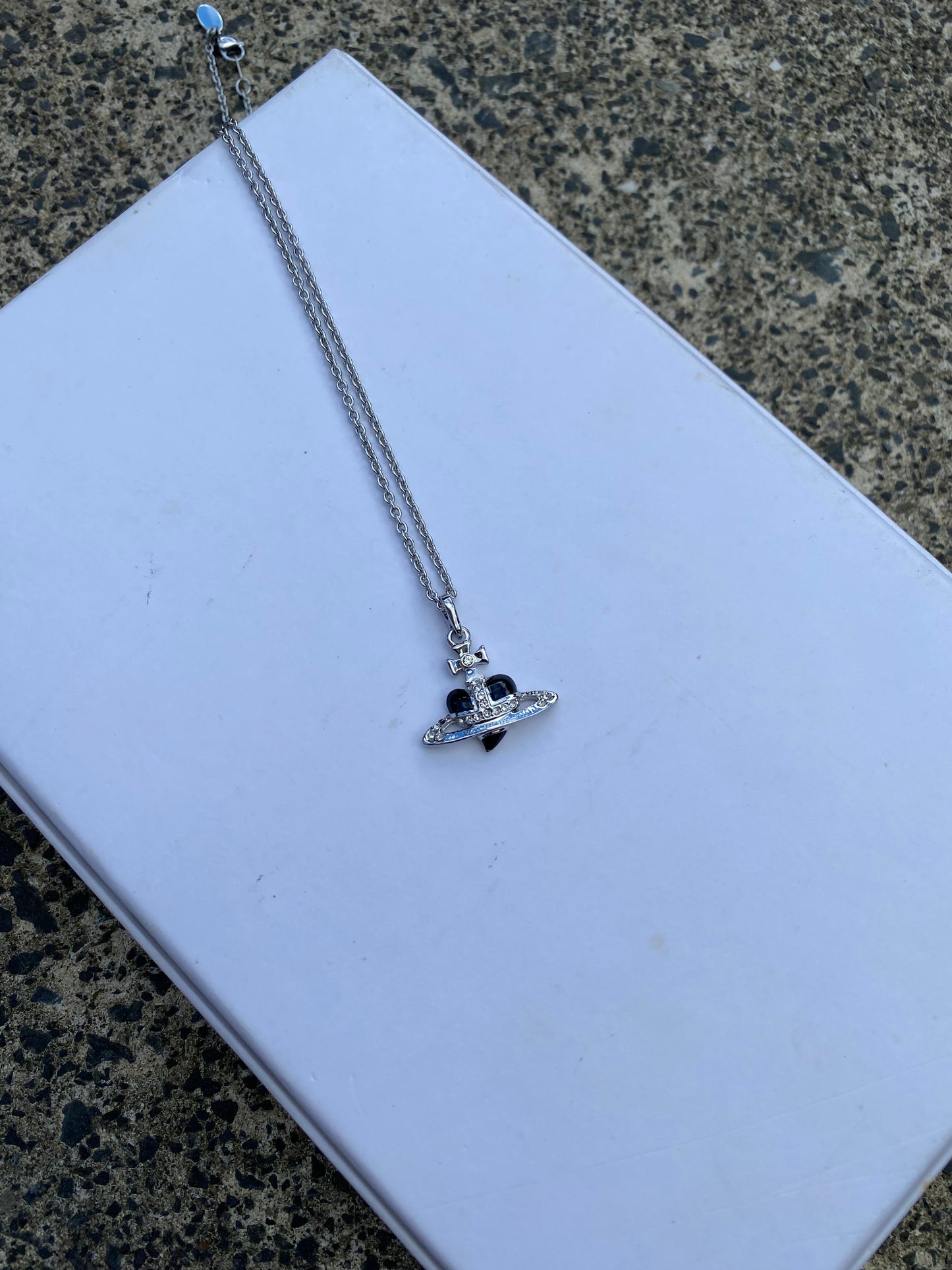 Vivienne Westwood Black Heart Chain
